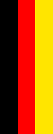 Bundesflagge vertikal