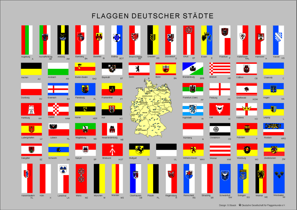 Flaggen deutscher Städte