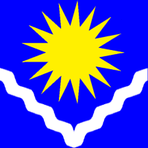 Flagge der neuen Gemeinde Glarus Süd
