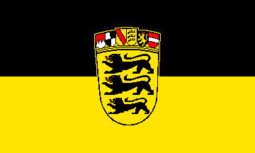 Baden-Württemberg Landesdienstflagge
