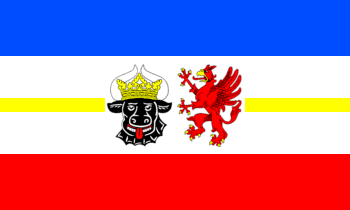 Mecklenburg-Vorpommern Landesdienstflagge