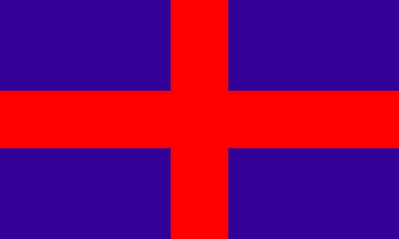Flagge des ehemaligen Landes Oldenburg